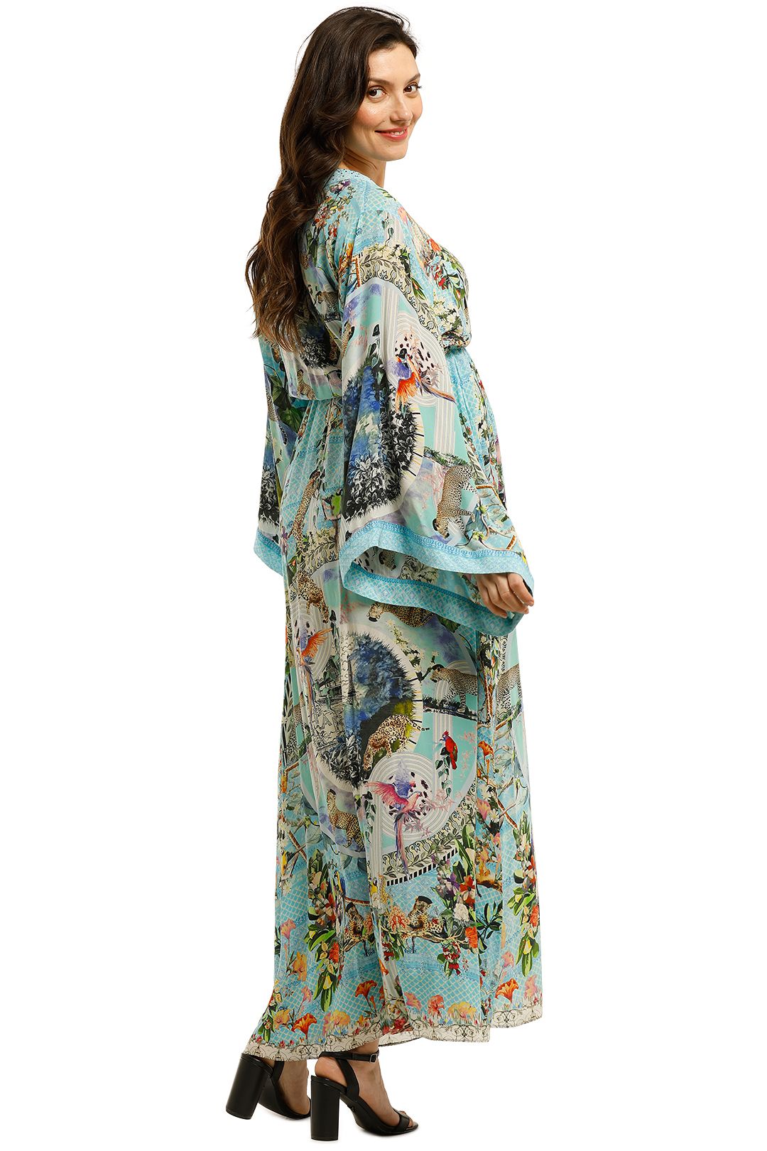 Kimono Wrap Dress in Girl from St ...